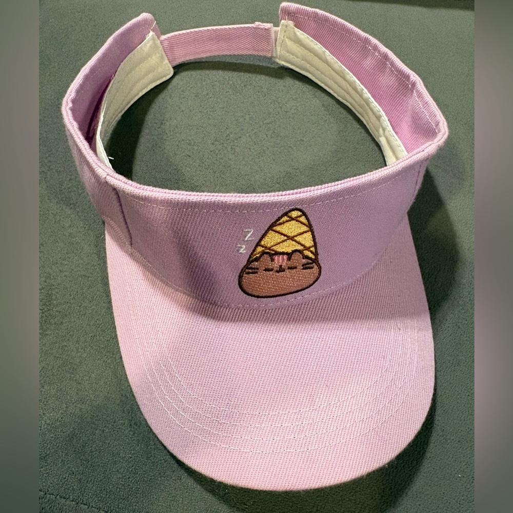 Pusheen 2023 Summer Mystery Box Pink Visor NWOT